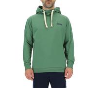 JEEP O102719-E949 J MAN HOODED SWEATSHIRT OUTSIDER Back Map Print J23S Vineyard Green/Night L