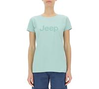 JEEP O102757-E958 J Woman T-Shirt Large Print J23S Pale Jade/Granite Gr XL