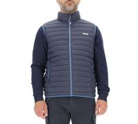 JEEP O102879-A928 J MAN PUFFER VEST W/Zipped Pockets Small Print J23W Night Blue L