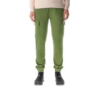JEEP O102922-E100 J Woman Cargo Sweatpants Small Side Pocket Print J23W Olive Green L