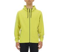 JEEP O102931-I002 XP MAN HOODED SWEATSHIRT FULL ZIP Xtreme Performance Sleeve Print W/Zipped Pockets JX23A Celery XL