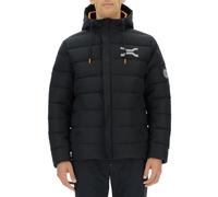 JEEP O102968-B000 XP MAN HOODED TECH PUFFER JACKET W/Zipped Pockets JX23A Black XXL