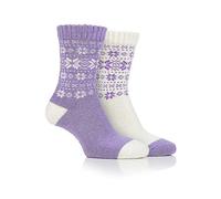 Jeep Pack of 2 Wool Blend Thermal Performance Women's Socks Wool