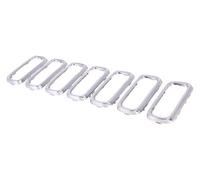 Jeep Renegade 14-18 Front Grille Chrome Moulding Set 7 Piece