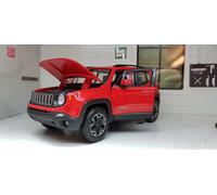 Jeep Renegade 2015 Red Maisto 1:24 Scale Detailed Diecast Model 31282