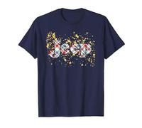 Jeep Splattered Logo Father's Day T-Shirt, Men, Navy Blue, 4X-Large