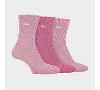Jeep Women's Bamboo Scalloped Ankle Socks - 3 Pack Ribbed Cushioned, White 4-8