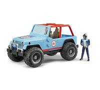 Jeep Wrangler Cross Country Racer with Driver - Team Blue | 1:16 scale, with driver, helmet and gloves, made in Germany, ages 4+