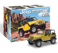 Jeep Wrangler Rubicon 1:25 Scale Revell Plastic Model Kit #85-4501 New Unpainted