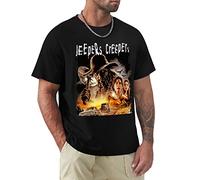 Jeepers Creepers Essential Men T Shirt Short Sleeve tee Boys t Shirts Mens Graphic Men T Shirts Hip hop Black