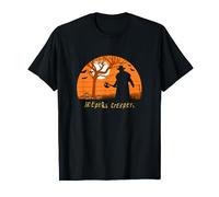 Jeepers Creepers Halloween Midnight Haunting Silhouette T-Shirt