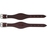 Jeereal Leather Fender Hobbles | Leather Western Saddle Stirrup Replacement Hobbles, Heavy Weighted Harness Leather (Oily Wax Rust)