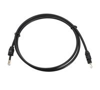 Jeerylow 1m 3ft Toslink to Mini Plug 3.5mm Digital Optical SPDIF Audio Cable Gold Plated
