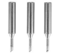Jeerylow 3Pcs 900M-T-2C 60W 2mm Width Bevel Soldering Solder Iron Tip 43 x 6mm