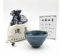 JEESHAN Jianzhan Tenmoku Tea Cup Chinese Ceramic Tea Cups Tianmu Teacup Kungfu Tea Set Cups Dragon Scales Pattern
