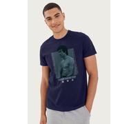 Jeet Kune Do Enter The Dragon Photo Bruce Lee T-Shirt Bruce Lee Navy S