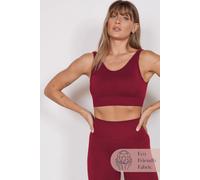 Jeetly Alice Petite Magenta Seam Free Sports Bra - Petite 10