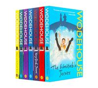 Jeeves and Wooster Series by P.G. Wodehouse Collection 7 Books Set (The Inimitable Jeeves, Carry On, Very Good, Thank You, Right Ho, Ring for Jeeves, Jeeves and the Feudal Spirit)