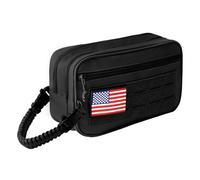 JeeVoya Toiletry Bag for Men Dry Wet Separation Portable Shaving Kit Organizer with 3 Compartments Mens Travel Bag Toiletry