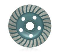JeeynoTols Concrete Diamond Grinding Wheel - 4.5“/115mm Angle Grinder Turbo Row Cup Wheel for Grinding/Polishing/Cleaning Surface Granite,Concrete,Stone,Cement,Marble,Rock Arbor 7/8”