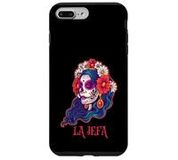 Jefa La Skull Flowers Mexican Boss Dia De Los Muertos Case for iPhone 7 Plus/8 Plus