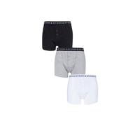 Jeff Banks Men's Mens 3 Pack Marlow Buttoned Boxer Shorts | Size: Large Jeff Banks Multicolor L