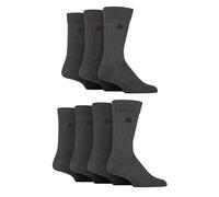 Jeff Banks Mens Plain Recycled Cotton Socks Pack of 7 (UK, Numeric, 7, 11, Regular, Regular, Charcoal)