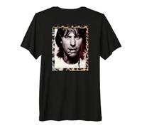 Jeff Beck_004_Back Printed Premium T-Shirt