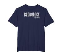 Jeff Beck - Beckology T-Shirt, Men's Big and Tall, Navy Blue, 3X Tall