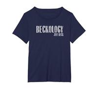Jeff Beck - Beckology T-Shirt, Women's Plus, Navy Blue, 2X