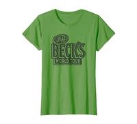 Jeff Beck - Beck's World Tour T-Shirt, Women, Grass Green, 3X-Large