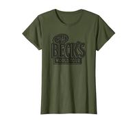 Jeff Beck - Beck's World Tour T-Shirt, Women, Olive Green, Medium
