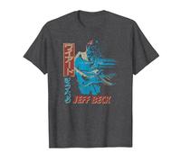Jeff Beck - Blue Wind Japan T-Shirt, Men, Dark Heather Grey, X-Large