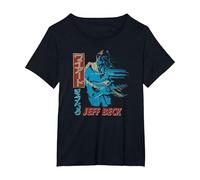Jeff Beck - Blue Wind Japan T-Shirt, Women's Plus, Black, 6X
