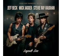 JEFF BECK , MICK JAGGER , STEVIE RAY VAUGHAN - LEGENDS LIVE (CLEAR VINYL) [VINYL]