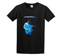 Jeff Beck Rock Guitarist Wired Album Cover O-Neck 100% Cotton Short Sleeve Unisex T-Shirt XL Black