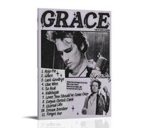 Jeff Buckley Grace Creative Waterproof Decorative Paintings Free of Framing Directly Pasted with Moisture-proof And Anti Fouling Materials Living Room Bedroom Hanging Paintings Artistic Sense Home Gif