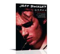 Jeff Buckley GracePOSTERPoster Canvas Classic Decoration Waterproof Fading Mural Art Universal Decoration Painting Give Friend Teacher Gift08x12inch(20x30cm) Frame-style