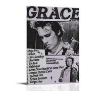 Jeff Buckley GraceWaterproof Posters Wall Art Posters Waterproof Home Printing Moisture-proof Easy to Install And Fade ResistantFrame-style24x36inch(60x90cm)