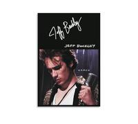 Jeff Buckley Poster Signed Album Grace Music Posters for Room Aesthetic Canvas Wall Art Bedroom Decor08x12inch(20x30cm)