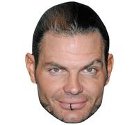 Jeff Hardy (Piercing) Celebrity Mask, Flat Card Face, Fancy Dress Mask