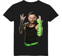 Jeff Hardy The Enigma Quality Print Black T Shirt WWX69 100% Cotton Short Sleeve O-Neck Tops Tee Shirts Small