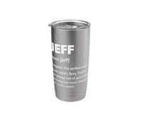 Jeff Name Stainless Steel Insulated Tumbler