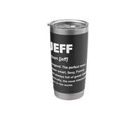 Jeff Name Stainless Steel Insulated Tumbler
