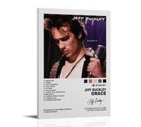 Jeff Poster Buckley Grace Music Album Music Posters for Room Aesthetic Canvas Wall Art Bedroom Decor08x12inch(20x30cm)