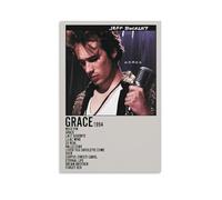 Jeff Poster Buckley Music Vintage Album Cover Posters for Room Aesthetic Canvas Wall Art Bedroom Decor12x18inch(30x45cm)