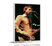 Jeff Poster Buckley Vintage Poster Canva Colourfast Wall Art Decorative Painting for Living Room Bedroom Home Decor 12x18inch(30x45cm) Frame-style