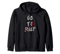 Jeff The Killer Go To Sleep Bloody Zip Hoodie
