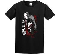 Jeff The Killer T-Shirt Men's Black Tee Black S