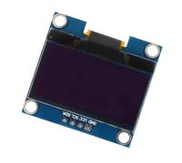 Jeffergarden 1.3 Inch OLED Display Module, Energy Efficient White Text, High Contrast 128x64 Resolution, for Smart Health Devices